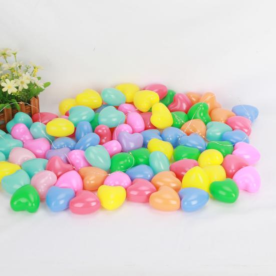 100Pcs Baby Ball Pits Flexible Colorful Pentagram/Heart Ocean Ball Practice Grip Emotional Comfort BPA