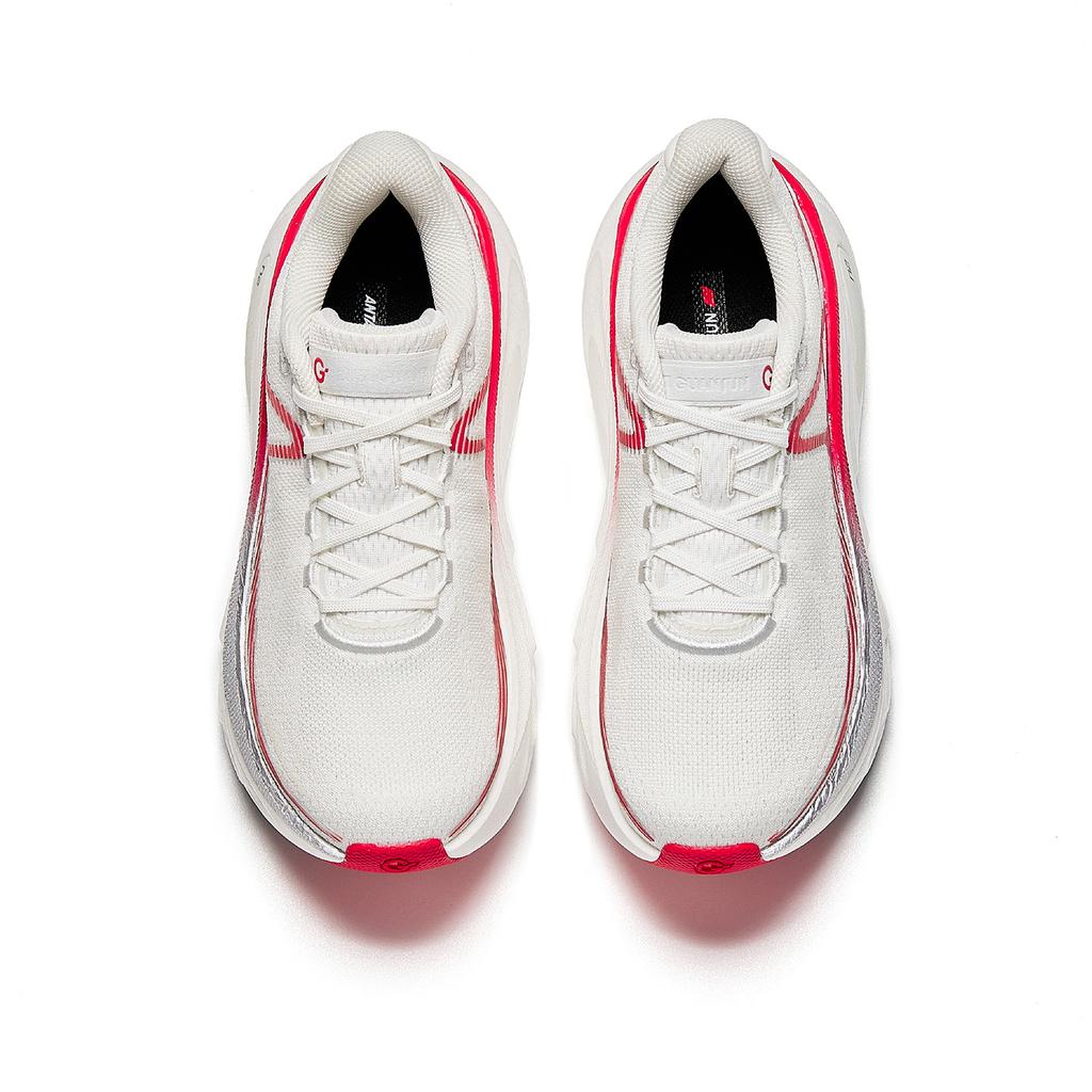 Anta Кроссовки для бега Champion 2-го поколения Низкие Детские кроссовки Бумажно-белый Песчано-серый 122615523A-1