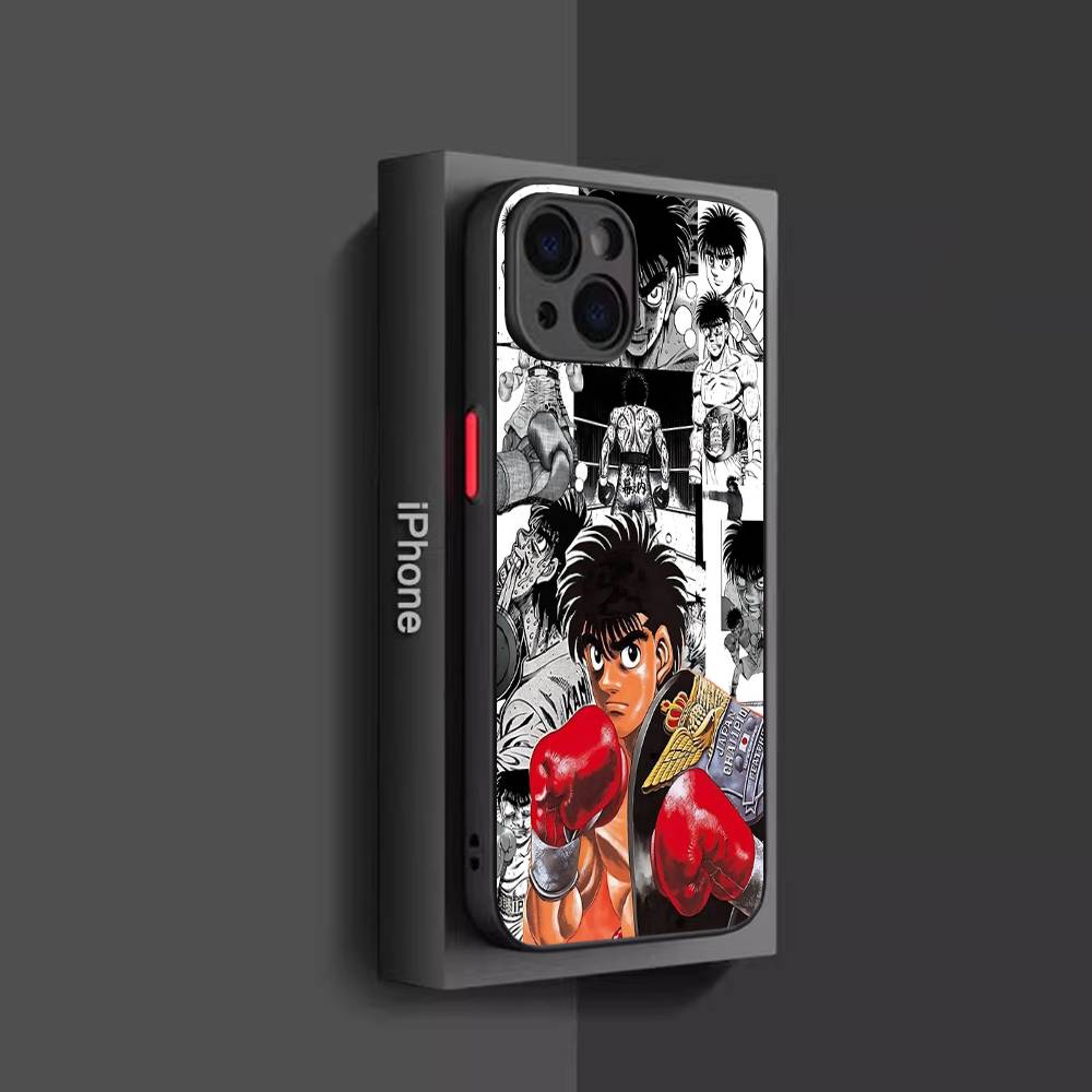 Чехол для телефона Аниме H-Hajime N-No I-Ippo Для IPhone 16e 16 15 14 13 12 11 Pro Max X XS Max Plus Матовый Прозрачный