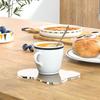 1/2pcs Acrylic Transparent Coasters Irregular Cloud-shaped Coffee Cups Drink Coasters Table Decorations Bar Decorations