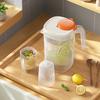 with 4 Cup Cold Kettle Large Capacity Water Jug Drinkware Drink Container  Living Room