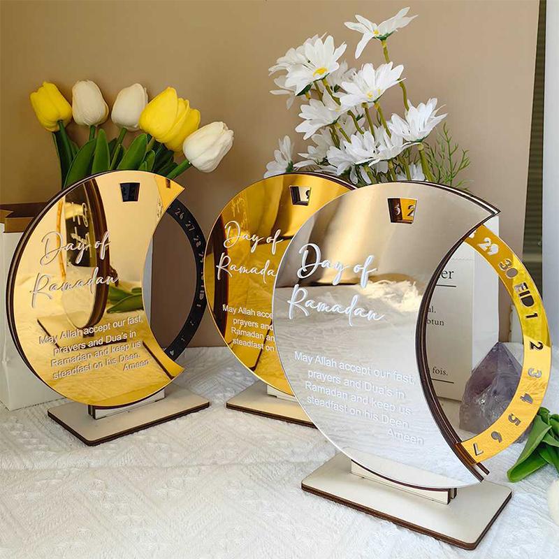 Ramadan Calendar Countdown Decorations for Home Eid Mubarak