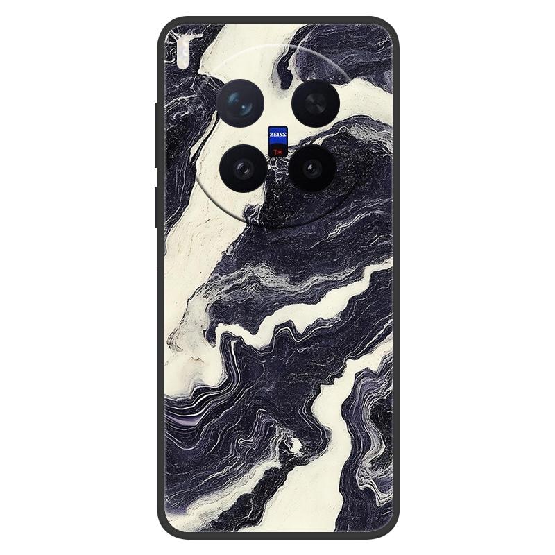 Для VIVO X300 Pro Чехол Мраморный Расписной Мягкий Матовый Силиконовый Чехол на Заднюю Панель Для Vivo X300 Полная Защита Чехол для Телефона X 300 X300 PRO