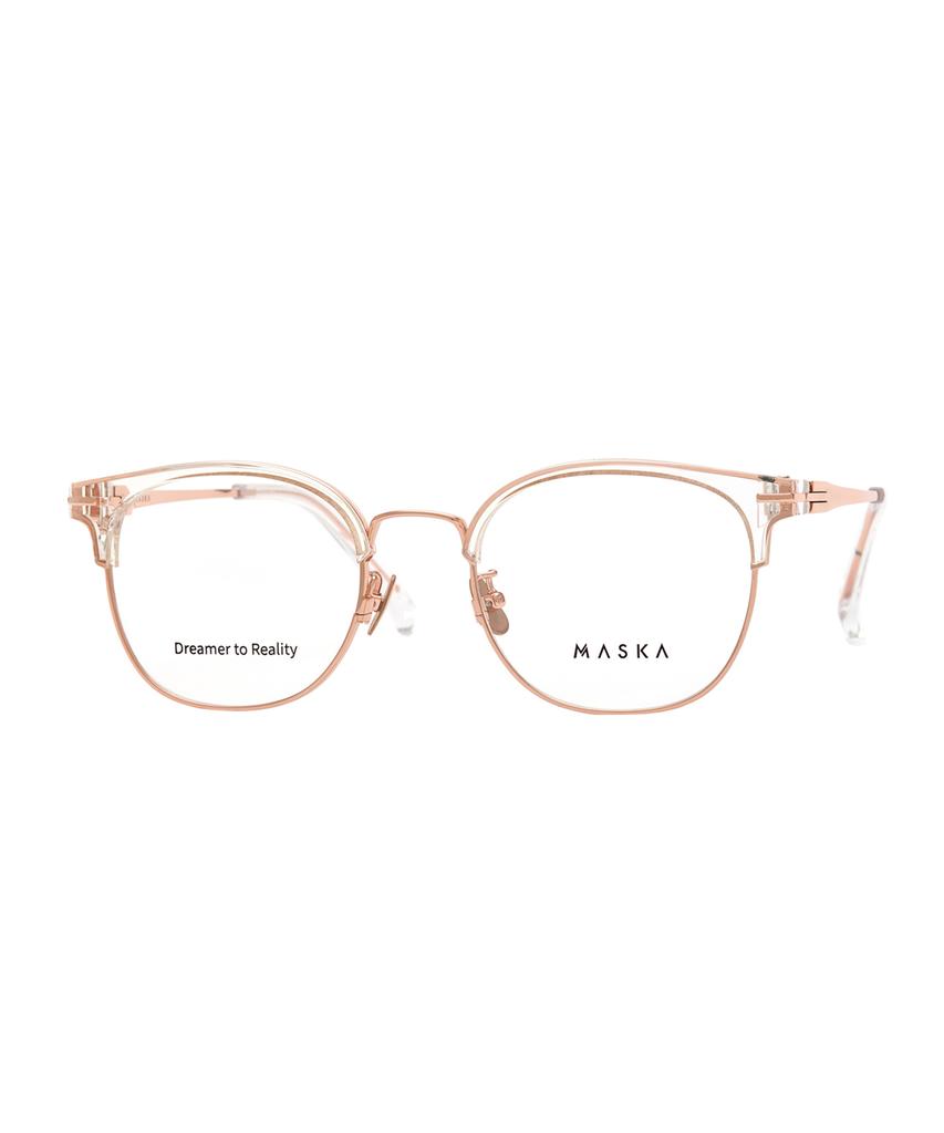 Maseuka Free_Basil 50 / M 03C Free Basil 50 Metallic Clear Rose Gold