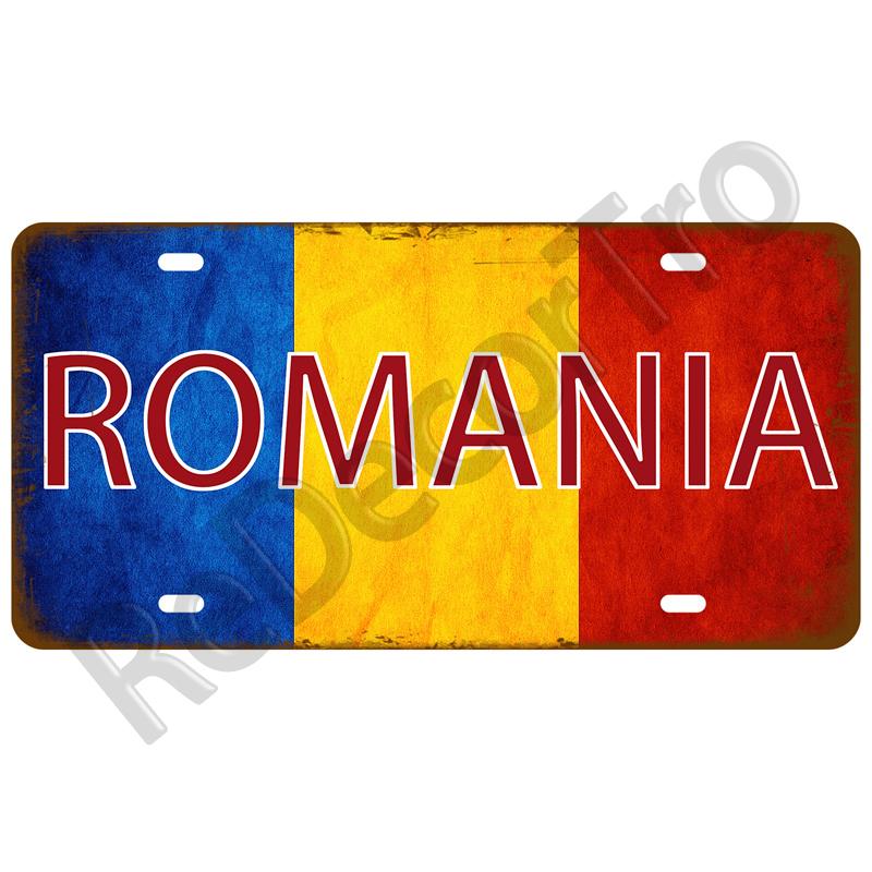 Франция Жестяная табличка Россия Испания Металлическая табличка Германия США Флаг страны Жестяная табличка для стены Домашний ресторан Ремесло Бар Декор