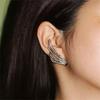 Модные серьги-крылья Модная индивидуальность Циркон Зацепка для уха Клипсы для хряща Серьги без прокола
