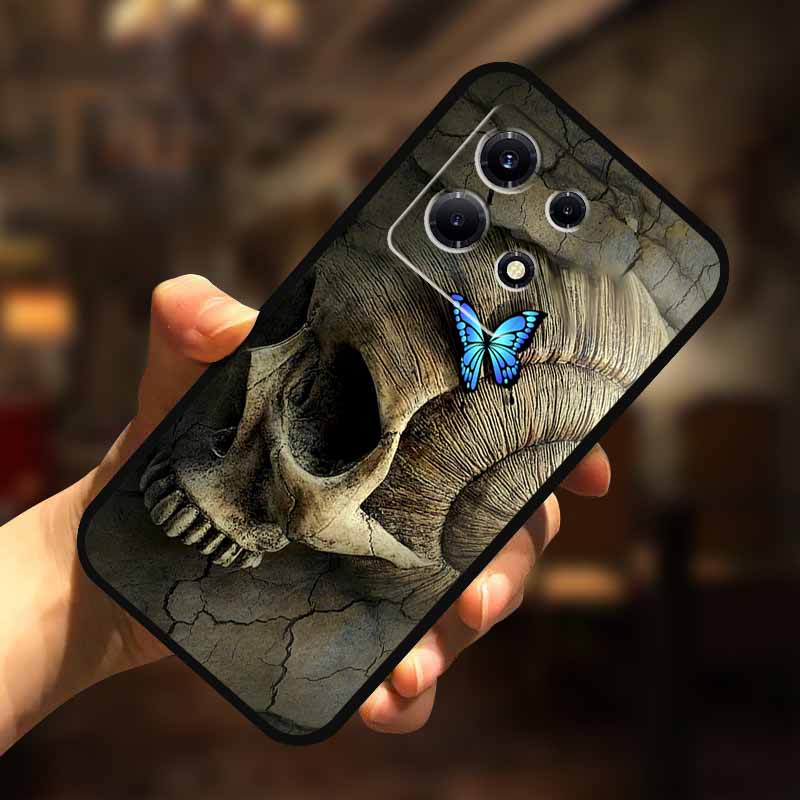 Для Infinix Note 40 Pro 4G 5G Чехол Coque Note 40X Роскошный Мягкий Силикон Модный Чехол для Телефона Для Infinix Note 40 4G Обложка 40 Pro+
