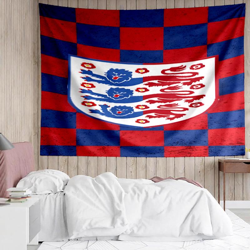 England Coat Of Arms Tapestry, Unique Design Tapestry, Suitable for Bedroom,Livingroom, Playroom,Heartwarming Fan Holiday Gifts