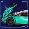 1/24 Pagani Huayra BC литая модель автомобиля игрушечная машинка со звуком и светом