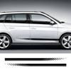 Для Skoda Rapid Superb Octavia Kamiq Scala Fabia Kodiaq Karoq Roomster Citigo Боковые полосы на двери автомобиля Наклейки Автоаксессуары