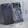Прозрачный чехол MagSafe для iPhone 17 Pro/Pro Max - Не желтеющий и гальванизированный