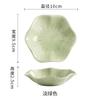 Lotus Ceramic Trays Green Creative Tray for Decoration Jewelry Plate Jewelry Organizer Containers Desktop Decor