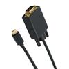 Кабель-адаптер USB 3.1 Type-C на VGA, 1,8 м, для телефона/планшета к проектору/телевизору