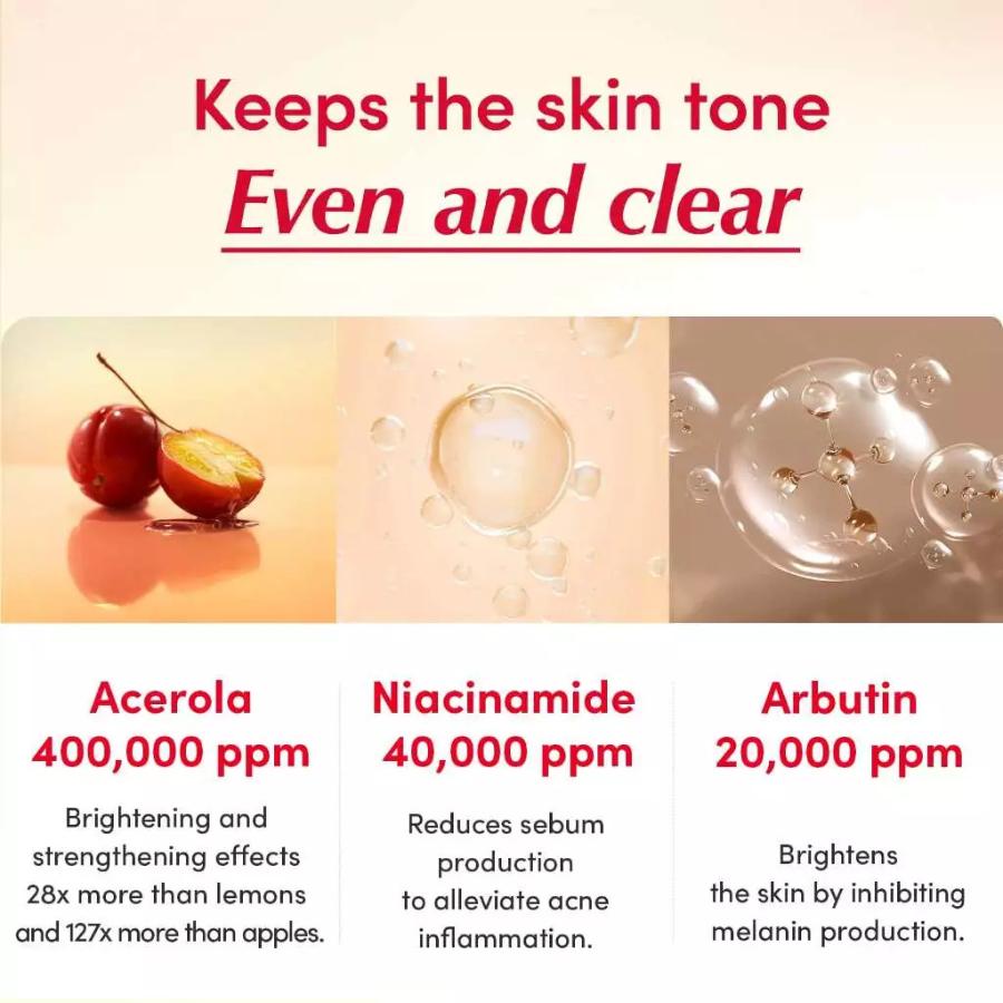 Eqqualberry BAKUCHIOL PLUMPING SERUM 30ml/VITAMIN ILLUMINATING SERUM 30ml