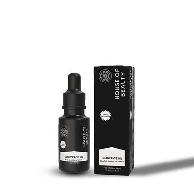 House Of Beauty Персик и жожоба с витамином Е - Масло для сияния кожи, для осветления кожи, уменьшения морщин, темных пятен, увлажняющее, натуральное - 10 мл
