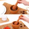 Hand Movement Grinding Bowl Garlic Mashed Garlic Stone Mortar Manual Grinder  Household