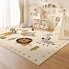 Cartoon Colored Carpets for Living Room Cute Animals Bedroom Decor Rug Fluffy Soft Children's Room Carpet Home Thicken Floor Mat