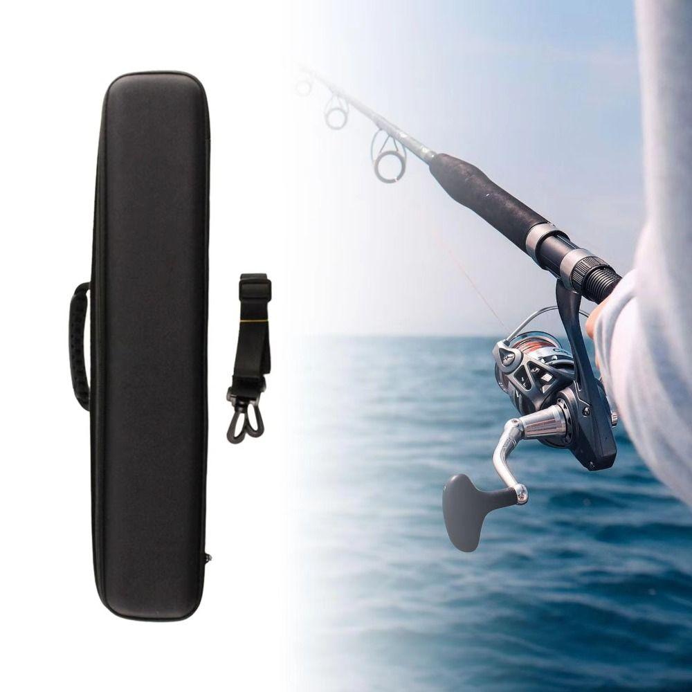 With Shoulder Strap Carry Bag for Rod Hard Shell Fishing Rod Holder Fishing Rod Bag Fishing Tools
