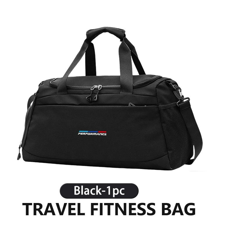 BRHE9 For BMW Car Logo Fitness Organiser Bag Travel Tote Crossbody Storage Bag 1 2 3 5 7 Series X1 X2 X3 X4 X5 X6 G20 G30 G11 G12