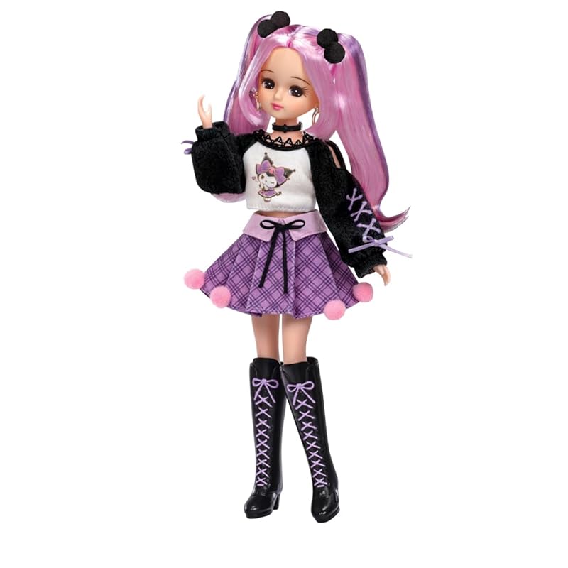 Takara Tomy Ликка-тян Кукла LD-11 Крутая Куроми Ликка-тян Переодевание Игрушка для Ролевых Игр (3 года и старше)