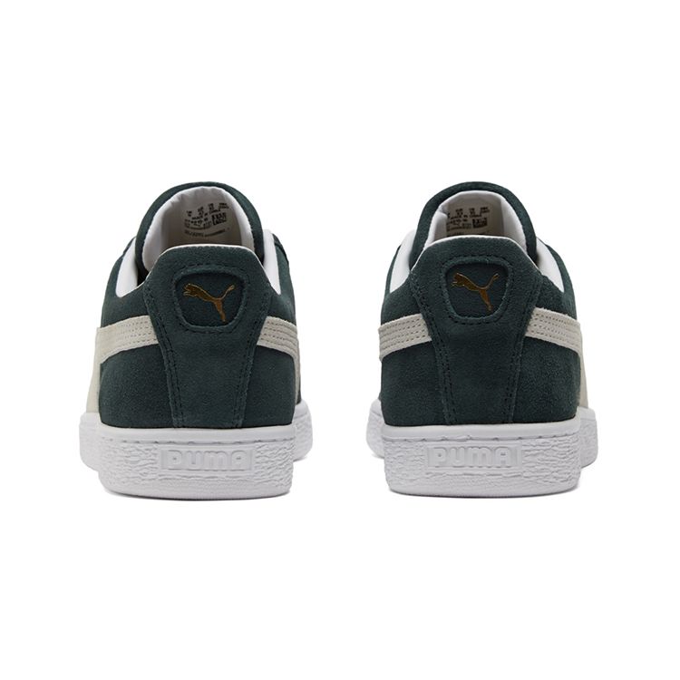 Puma Suede Classic 21 Green Gables Men Sneakers White 374915-16