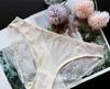 Mesh Girl Embroidery Sexy Underwear Plus Size Women Low-rise Panties Women's Ice Silk Breathable Women's Briefs