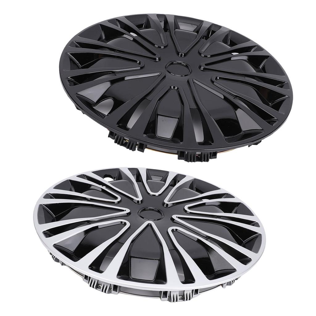 Колпаки 15 дюймов Полные Стильный вид Подходят Крышка колесного диска R15 для большинства автомобилей Грузовик Внедорожник Ступица колеса