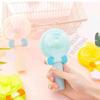 Cute Cartoon Handheld Fan Mini Pocket Fan Summer Cooling Fan Manual Press Fan  Kids
