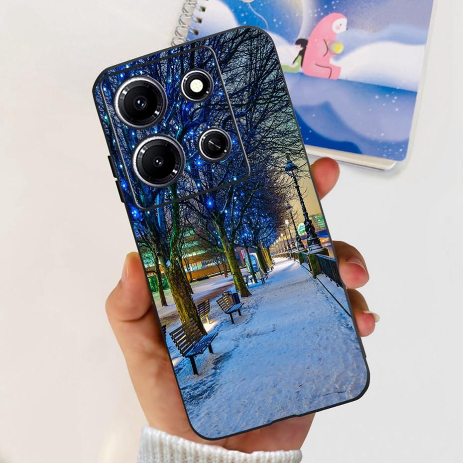Модный Чехол-бабочка для телефона Infinix Note 30i Note30 Pro 2023 Мягкий Силиконовый ТПУ Задняя Крышка Для Infinix Note 30 Pro Note30i