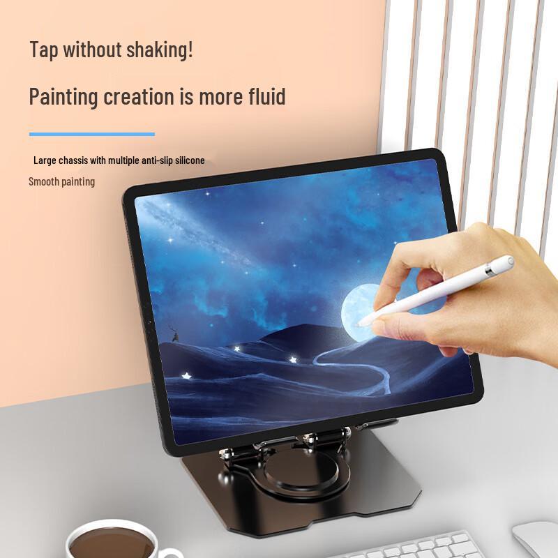 OLOEY Foldable Rotating Aluminum Desktop Stand