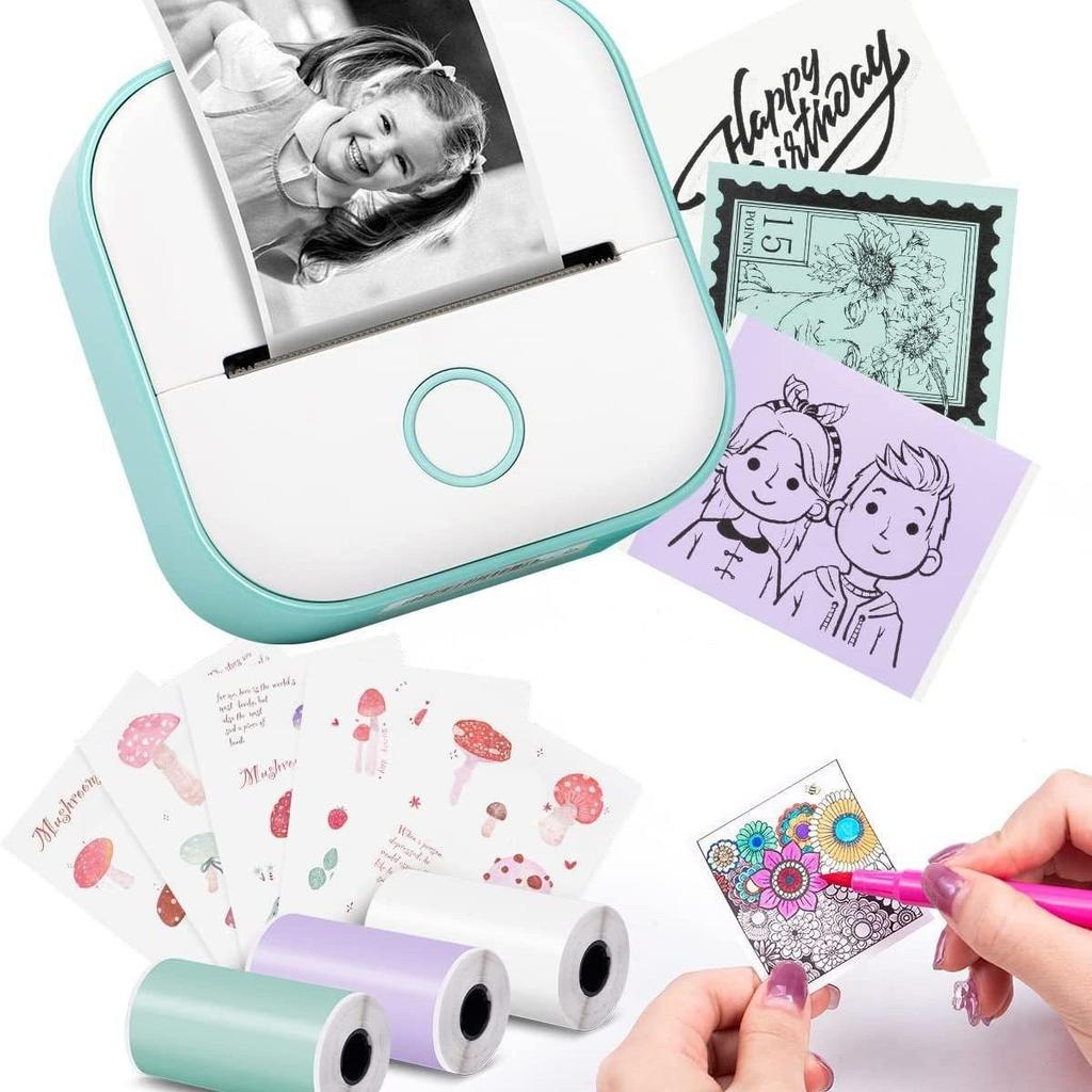 Phomemo M02 Draagbare Mini Thermische Printer – Bluetooth, Inktloos voor Mobiele Apparaten