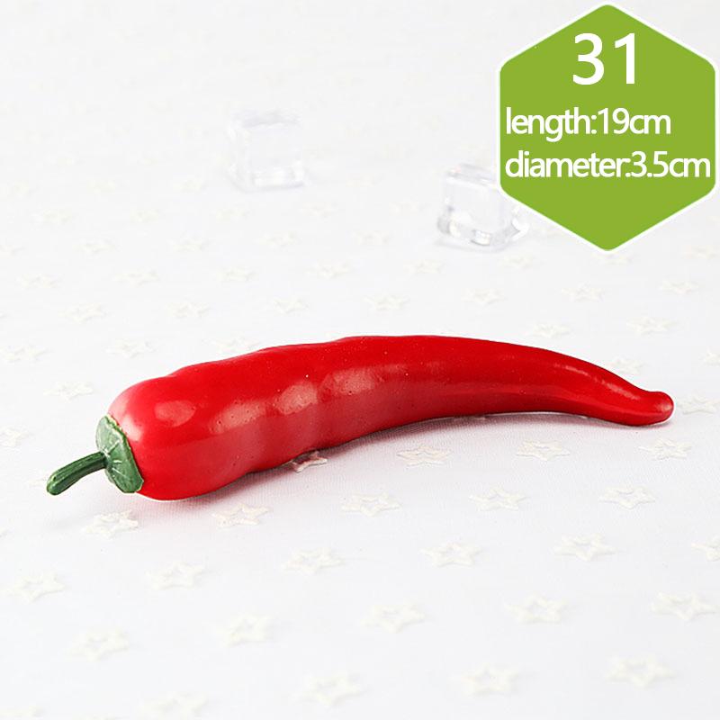 Имитация овощей из зеленого ПВХ-материала, поддельные модели овощей, детские ролевые игры, кухонные игрушки, искусственные продукты, украшение для дома