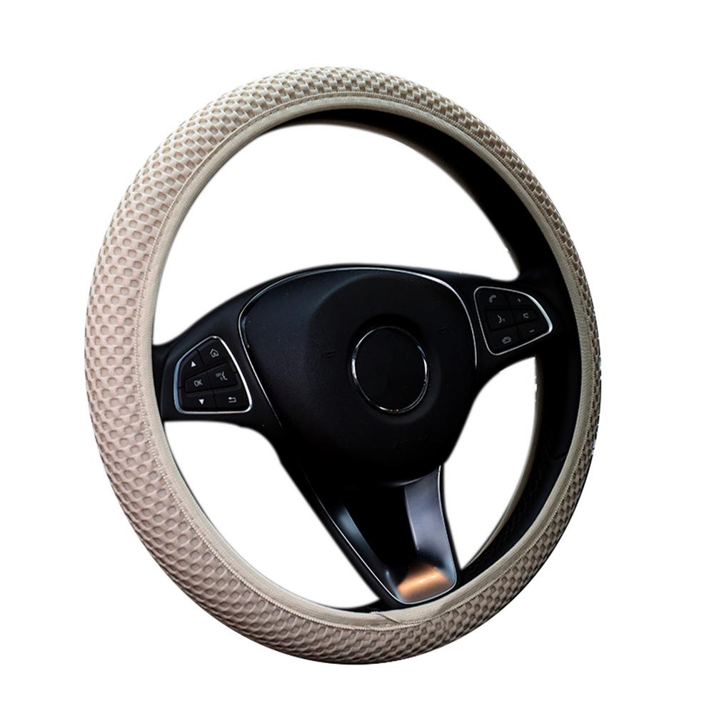 Чехлы на руль для автомобилей, противоскользящие, авто протекторы, декоративные сетчатые, впитывающие пот, дышащие, обертывания для рулевого колеса