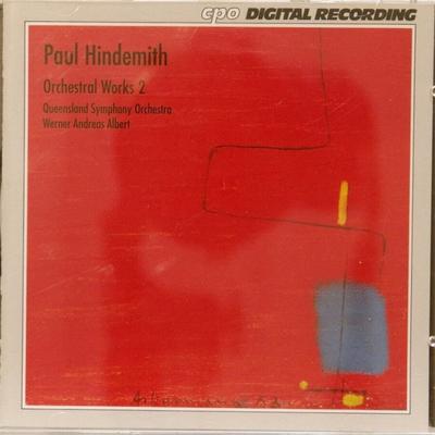 CD PAUL HINDEMITH - КВИНСЛЕНДСКАЯ СИМФОНИЯ - Произведения для оркестра, Том 2 9990052 cpo 1991 Германия Классика Б/У
