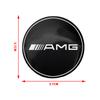 ABS4Pc Car Wheel Hub Center Cap Sticker Metal Emblem Sticker For Mercedes Benz W205 W177 W221 W220 W176 W212 W213 ML G63 E63 GT