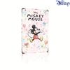 1 шт. Металлическая жестяная табличка Disney Vintage Mickey Mouse - 20,32x30,48 см Ретро Праздничная тематика Настенное искусство с воздушными шарами и конфетти, Прочный
