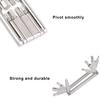Multifunctional Wrench 8 In 1 Pocket Size Foldable Easy Storage High Strength Mini Bike Multitool Repair Kit Road And Mountain Bikes