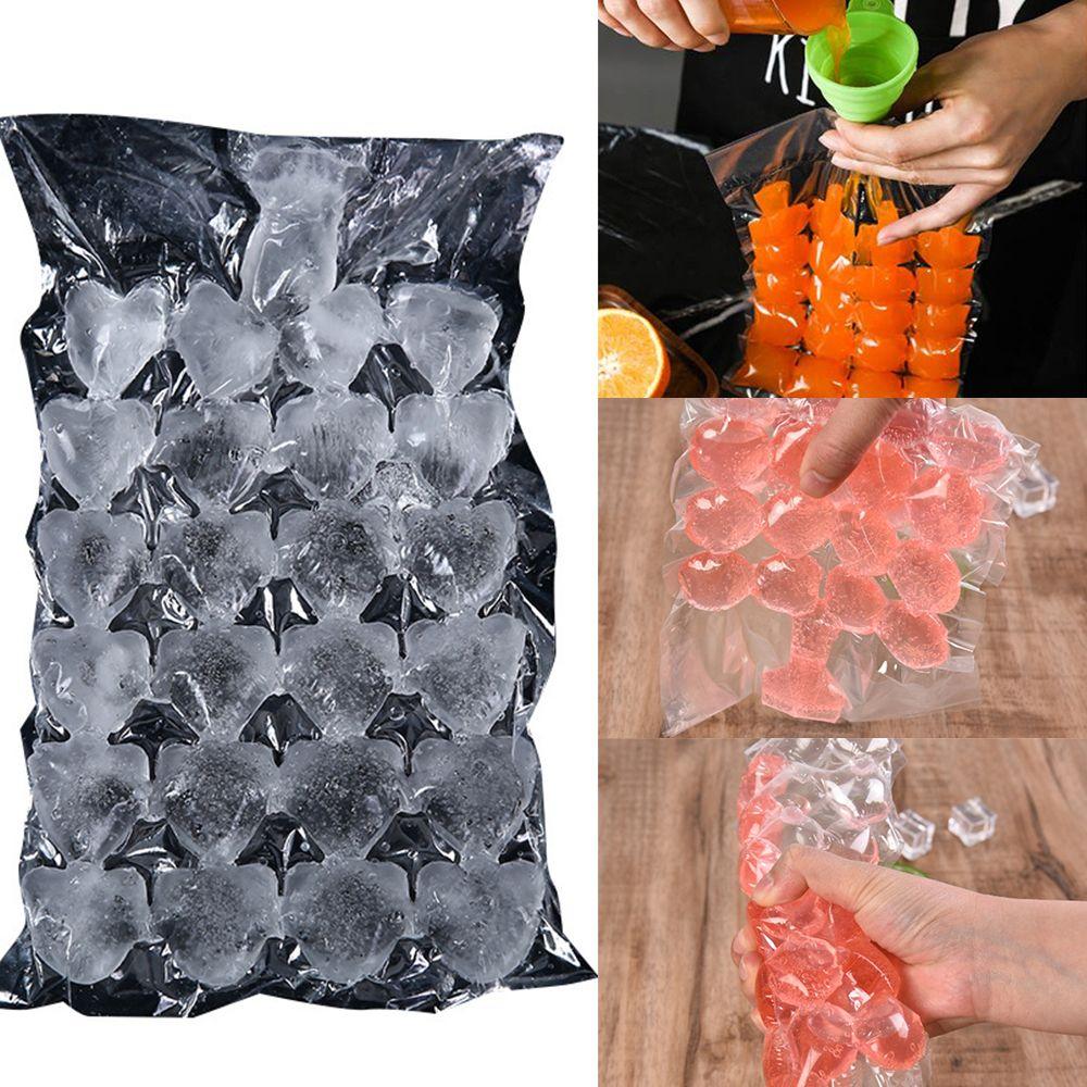 Freezing Maker Quick Freezing Disposable Ice Cube Bag Ice-making Bags Popsicle Molds Ice Cube Mold