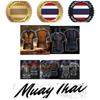 Muay Thai T-Shirt Kick Boxing 3D Print Knight Vintage Retro Quick Dry Men Women Unisex Short Sleeve Round Neck MMA Mix Martial Art