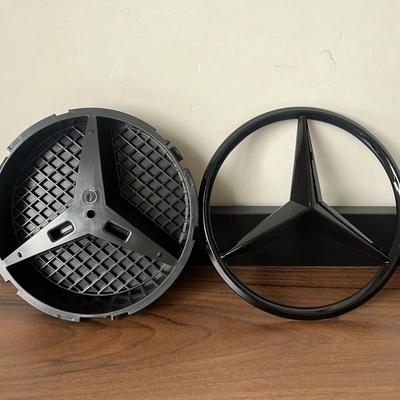 Решетка для значка гриля Эмблема передняя в стиле сетки для Mercedes benz AMG A B C E CLA CLS SLK GL Metris GLK GLA G R V VITO GLE GLC GLS