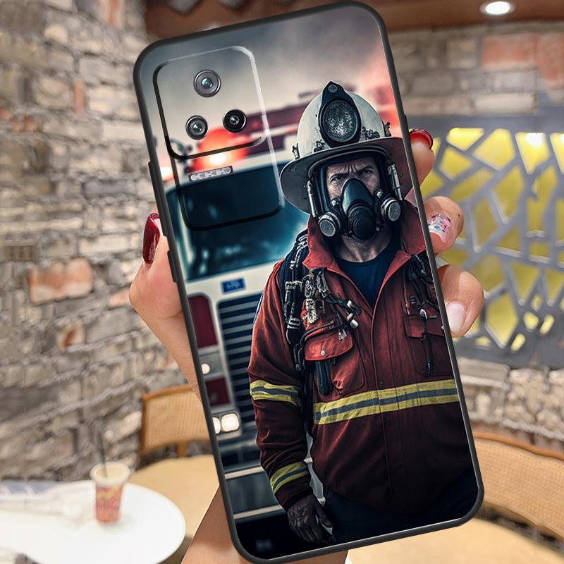 Чехол Пожарный Пожарная Любовь Для Xiaomi 14 Ultra 15 13 11T 12T 13T 14T Pro POCO X3 X5 X6 X7 Pro M6 F5 F6 Pro