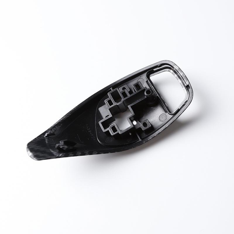 For BMW F30 F10 F32 F33 F31 F34 F06 F12 F25 F26 1 3 3GT 4 5 5GT 6 7 Series 13-17 Gloss Black Car Gear Knob Shift Lever Cover