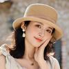 Соломенная шляпа, новый солнцезащитный козырек, летняя модная шляпа-цилиндр, дорожная солнцезащитная шляпа, шляпа от солнца для отдыха на природе, женская шляпа от солнца