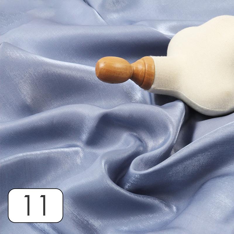 Цветная глазурь шелковый атлас градиентная ткань блестящая яркая шелковистая нежная атласная ткань для самостоятельного пошива свадебного платья рубашки материал