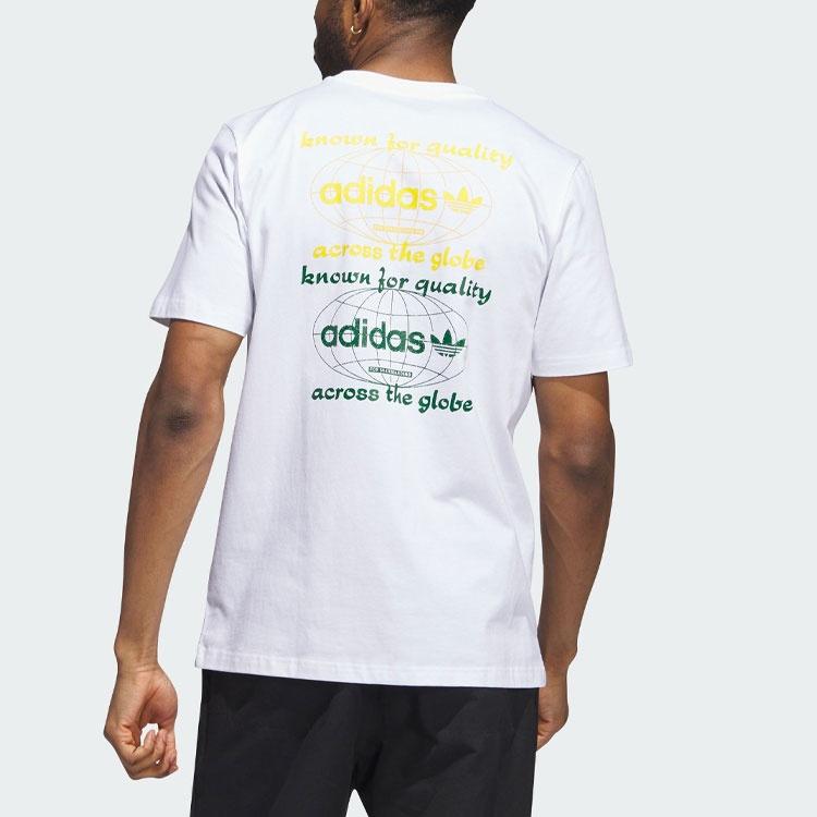 adidas originals Quality Graphic T-Shirt 'White' Men's IJ0980