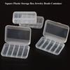 Transparent Jewelry Beads Container Plastic Small Items Case Sundries Organizer Power Tools Holder