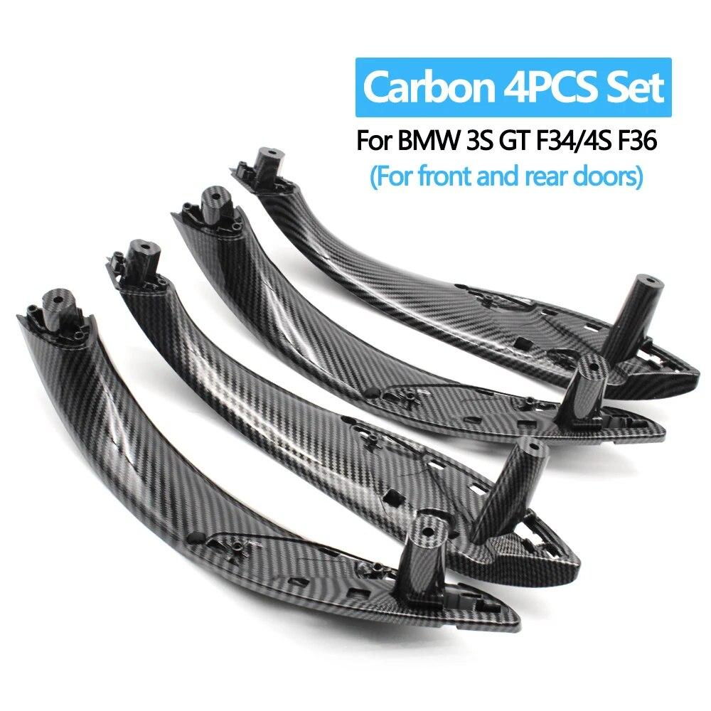 Car Door Handle Inside Pull Trim Cover For BMW 3 4 Series M3 M4 F30 F31 F32 F33 F34 F35 F36 F80 F82 F83 316d 318d 320d 325d