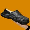 Size 47 Winter Slippers For Men Eva Casual Shoe Indoor Outdoor Warm Plush Non-slip Platform Waterproof Young Footwear