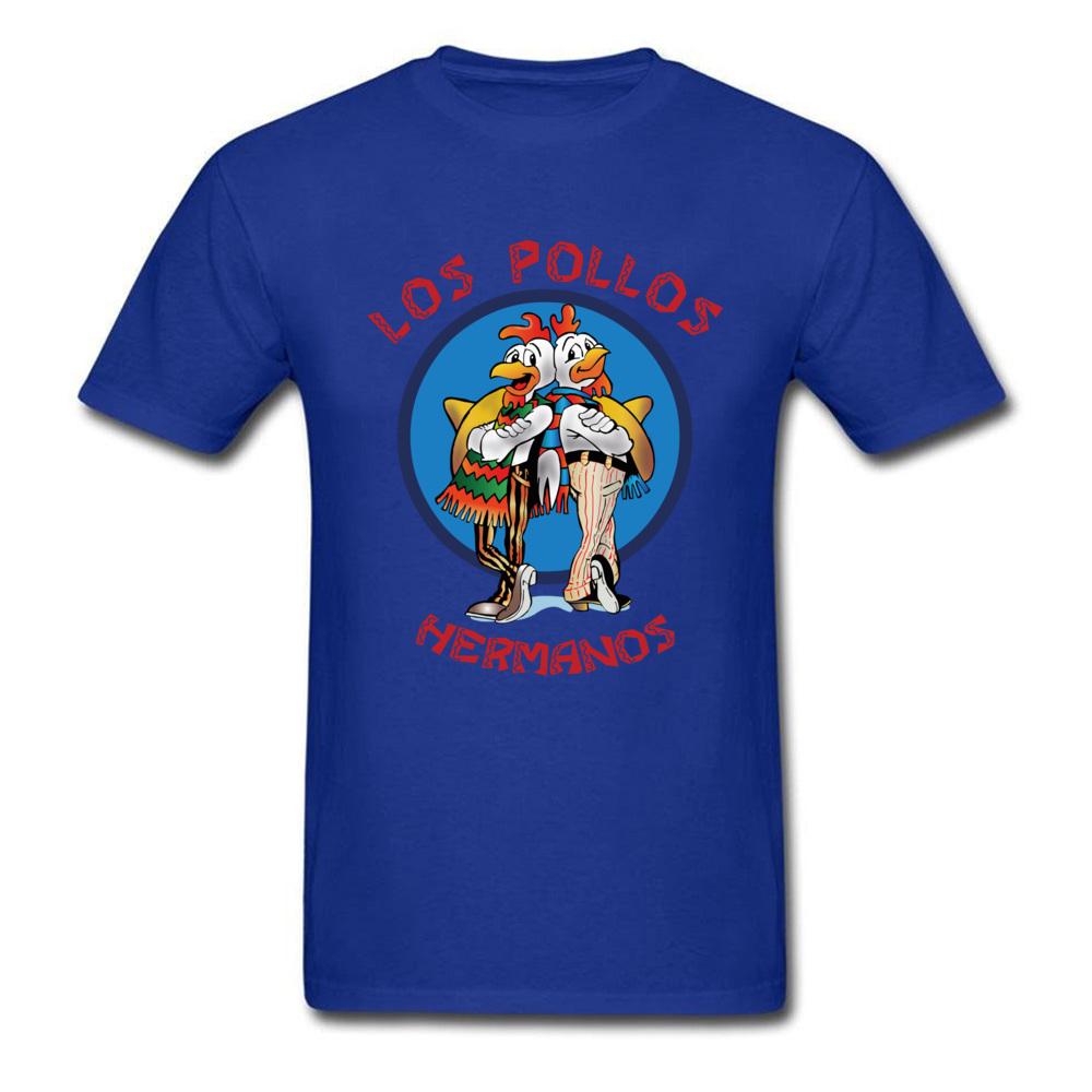 Футболки Los Pollos Hermanos «Во все тяжкие» с принтом, уличная одежда для мужчин и женщин, модная футболка из чистого хлопка с короткими рукавами, футболки, топы, одежда