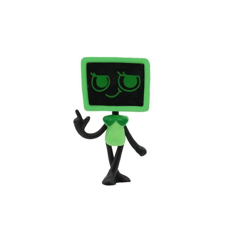 World Cute Dandys Pvc Doll Figurine Set Of 8 Anime Character Perfect Home Decor